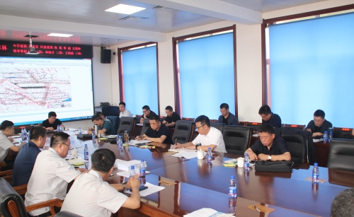 9月4日，，，，，，，公司技术经济一体化调研组到双阳矿
