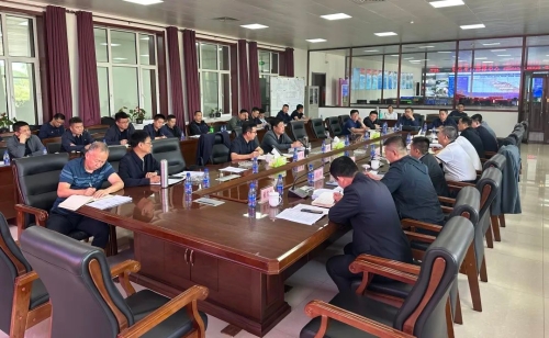 9.6公司调研组到东保卫矿开展技术经济一体化